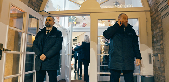 Reception & building services