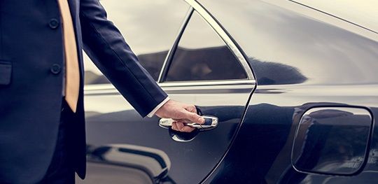 Limousine service and chauffeur service